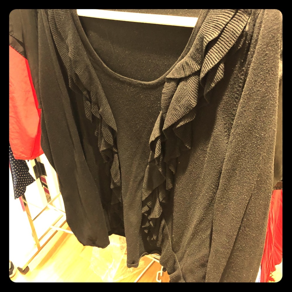 Black sweater!